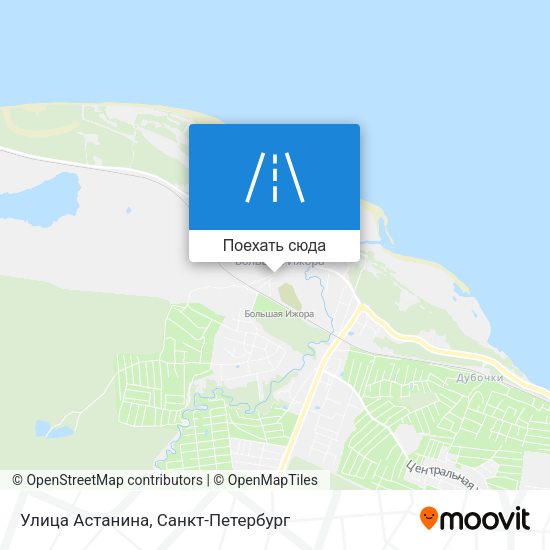 Карта Улица Астанина
