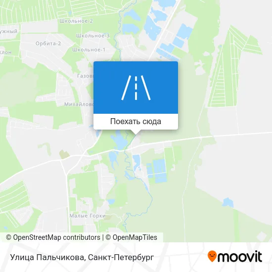 Карта Улица Пальчикова