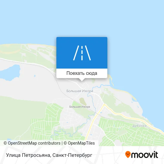 Карта Улица Петросьяна