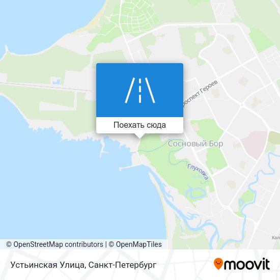 Карта Устьинская Улица