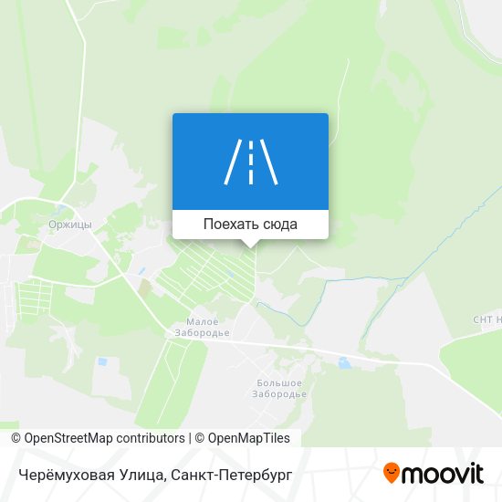Карта Черёмуховая Улица