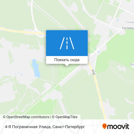 Карта 4-Я Пограничная Улица