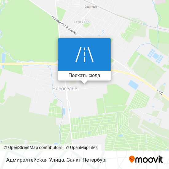 Карта Адмиралтейская Улица