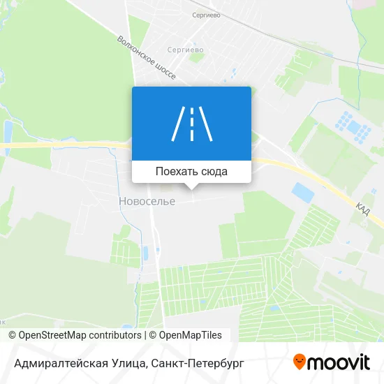 Карта Адмиралтейская Улица