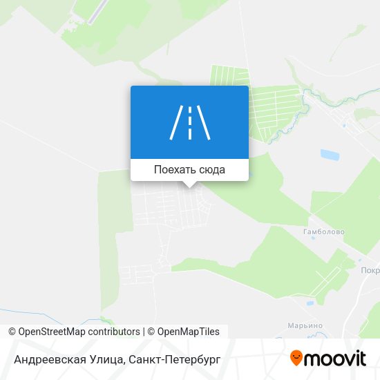 Карта Андреевская Улица