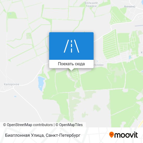 Карта Биатлонная Улица