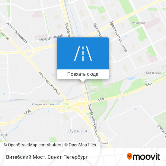 Карта Витебский Мост