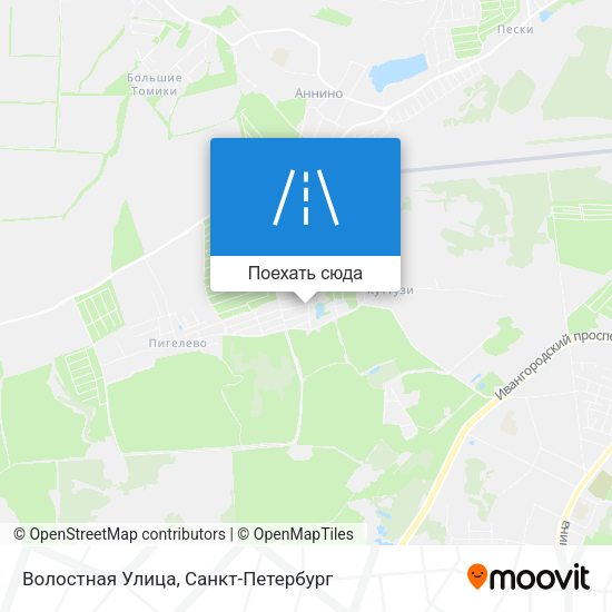 Карта Волостная Улица