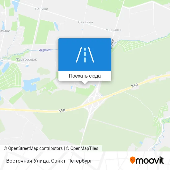 Карта Восточная Улица