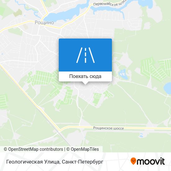 Карта Геологическая Улица