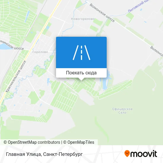Карта Главная Улица