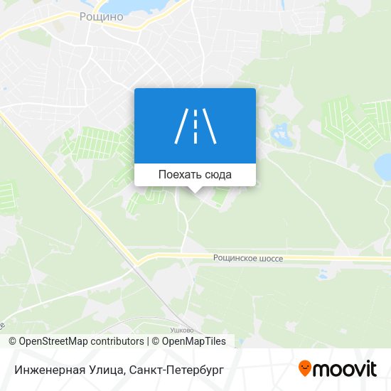 Карта Инженерная Улица