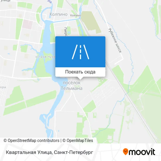 Карта Квартальная Улица
