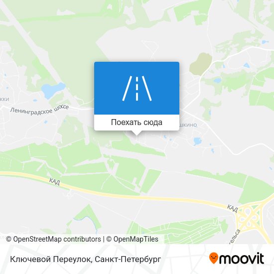 Карта Ключевой Переулок