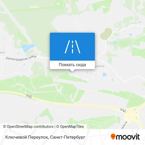Карта Ключевой Переулок