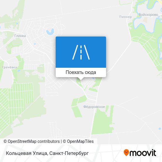 Карта Кольцевая Улица