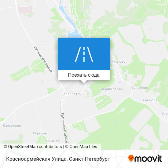 Карта Красноармейская Улица