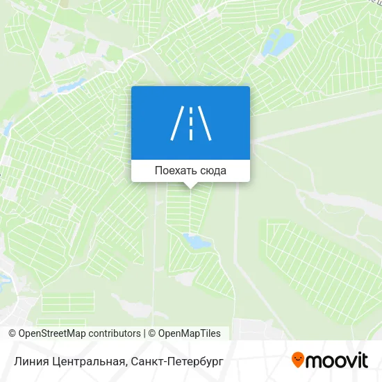 Карта Линия Центральная