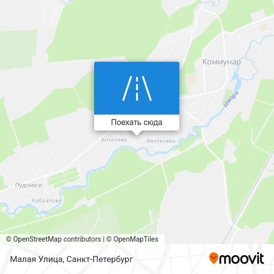 Карта Малая Улица