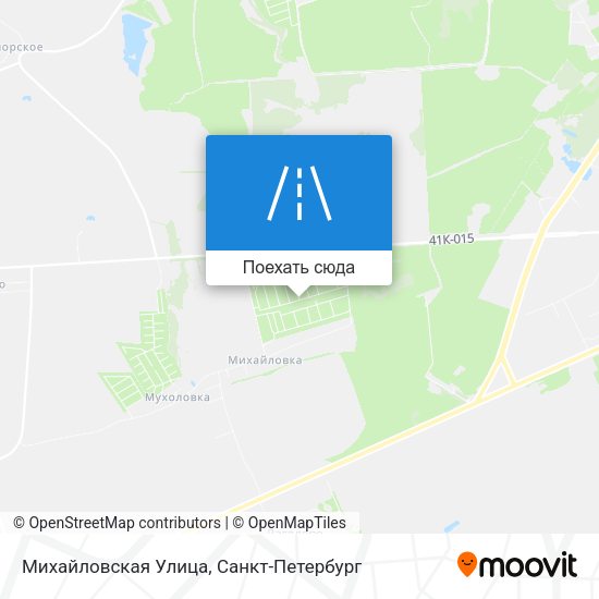 Карта Михайловская Улица