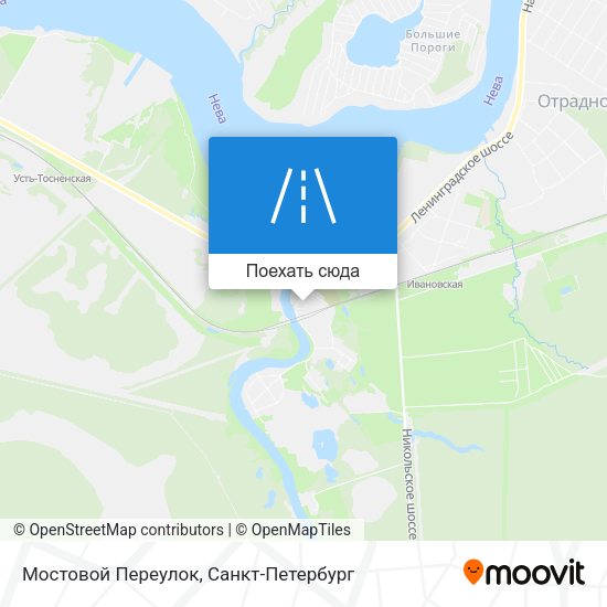 Карта Мостовой Переулок