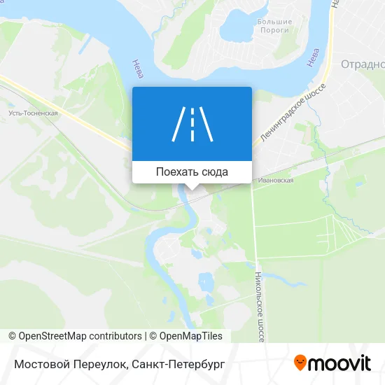 Карта Мостовой Переулок