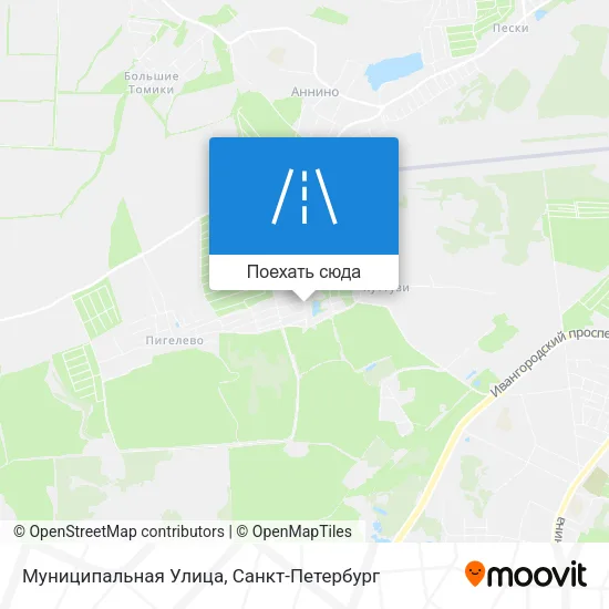 Карта Муниципальная Улица