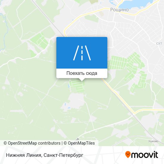 Карта Нижняя Линия