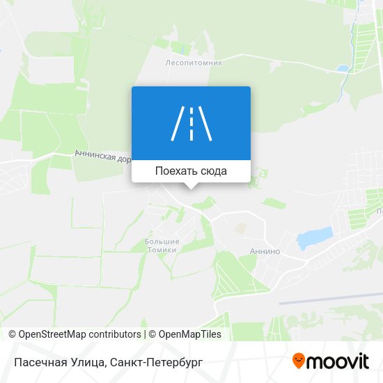 Карта Пасечная Улица
