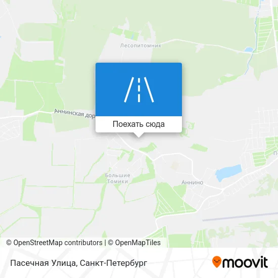 Карта Пасечная Улица