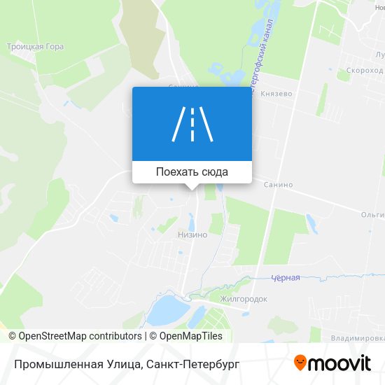 Карта Промышленная Улица