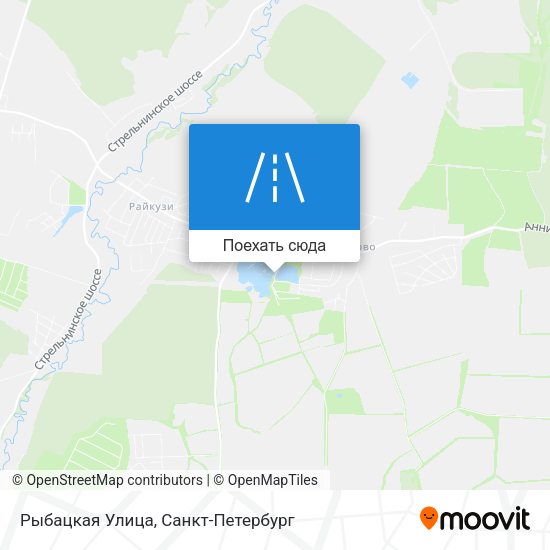 Карта Рыбацкая Улица