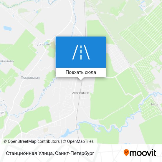 Карта Станционная Улица