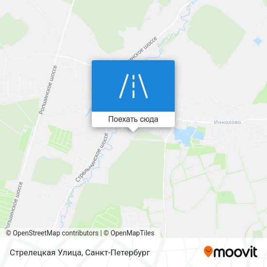 Карта Стрелецкая Улица