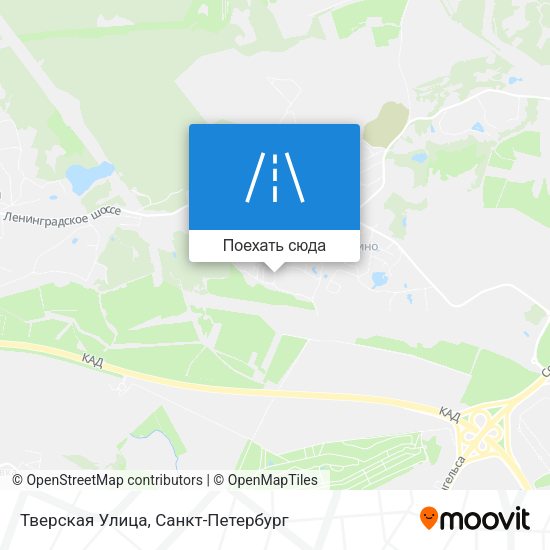 Карта Тверская Улица
