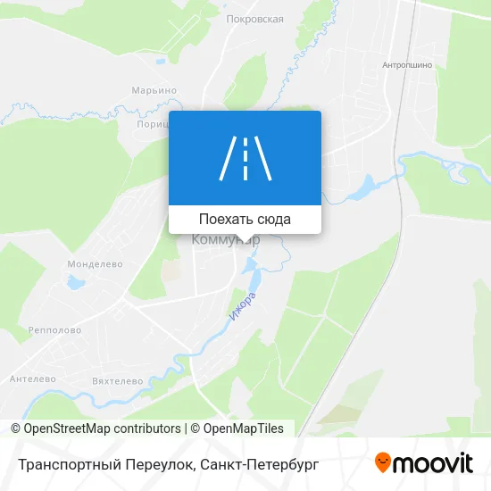 Карта Транспортный Переулок