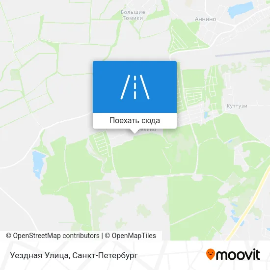 Карта Уездная Улица