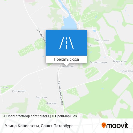 Карта Улица Кавелахты