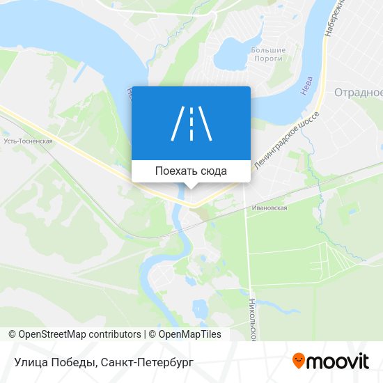 Карта Улица Победы