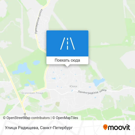 Карта Улица Радищева