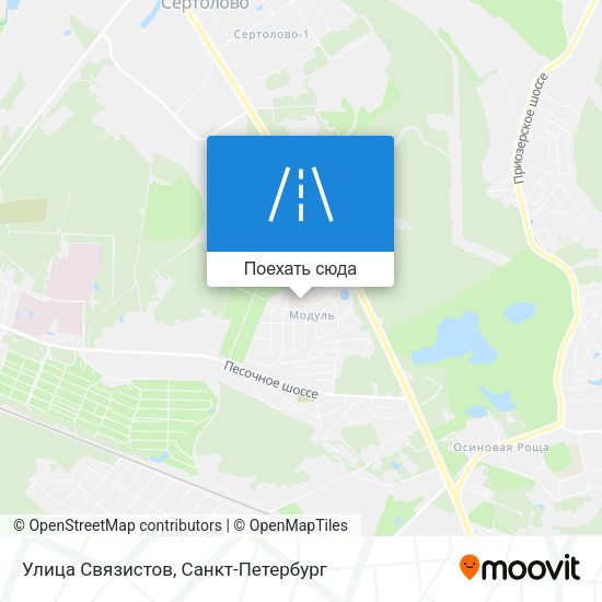Карта Улица Связистов