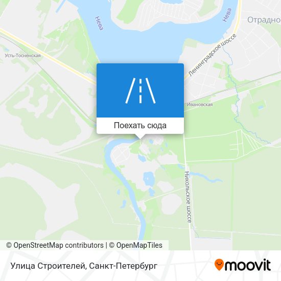 Карта Улица Строителей