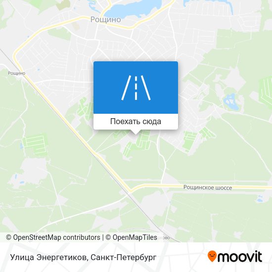 Карта Улица Энергетиков