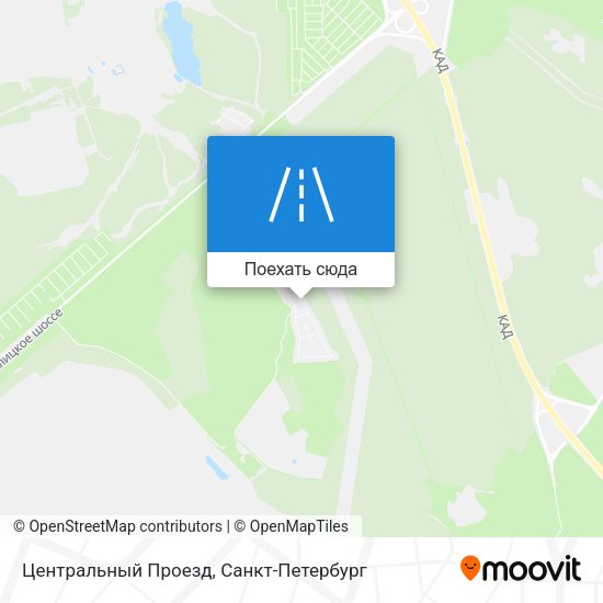 Карта Центральный Проезд