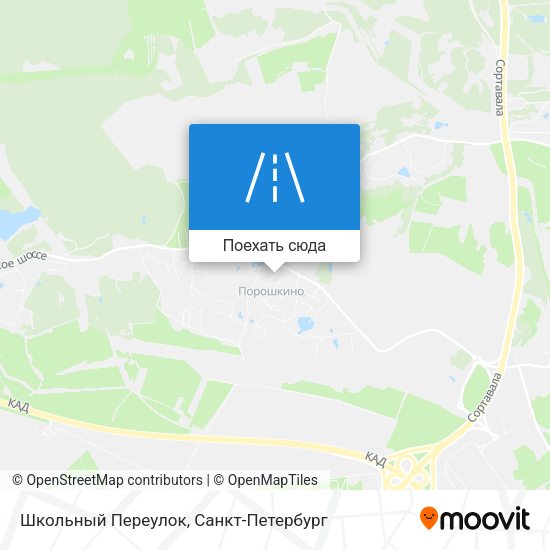 Карта Школьный Переулок