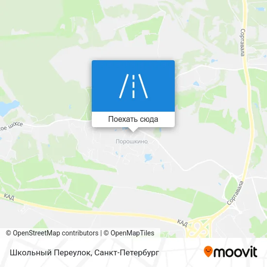 Карта Школьный Переулок