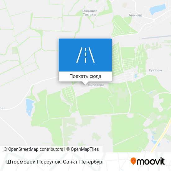 Карта Штормовой Переулок