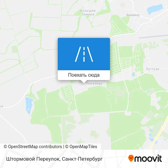 Карта Штормовой Переулок