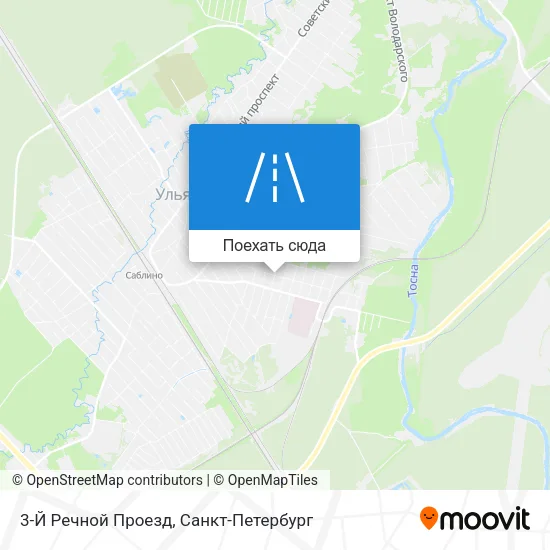Карта 3-Й Речной Проезд