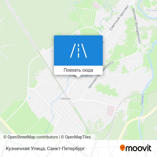 Карта Кузнечная Улица